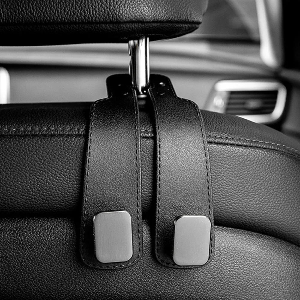 Leather Suede Auto Storage Organizer