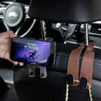 Leather Suede Auto Storage Organizer