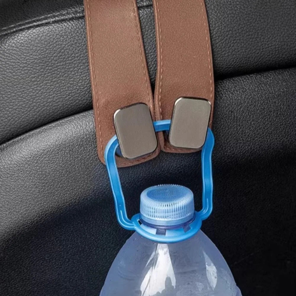 Leather Suede Auto Storage Organizer