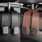 Leather Suede Auto Storage Organizer