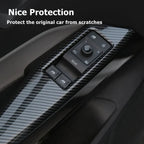 VW ID.4 ID.3 ID.6 Carbon Fiber Style Door Handle Armrest Trim