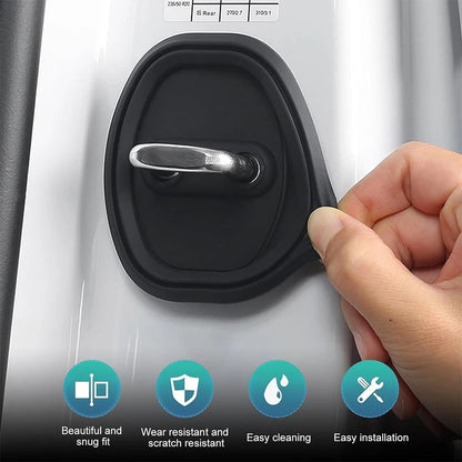 Car Silicone Door Lock Buckle Protective Cover for Leapmotor