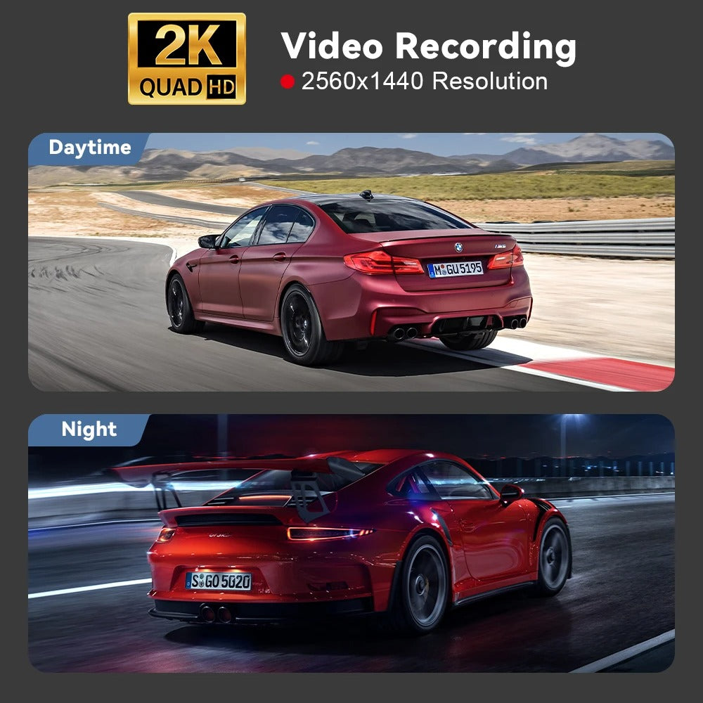 2.5K Front Dash Cam for Car