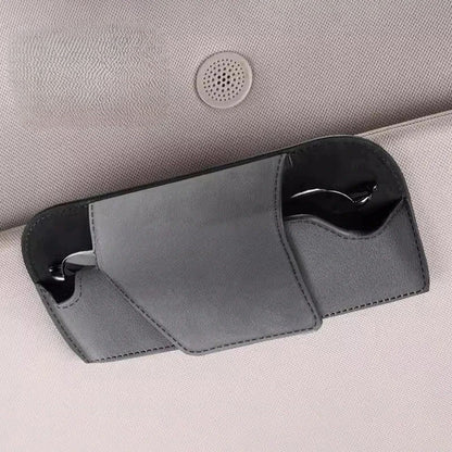 Sun Visor Glasses Holder Sunglasses Storage Case